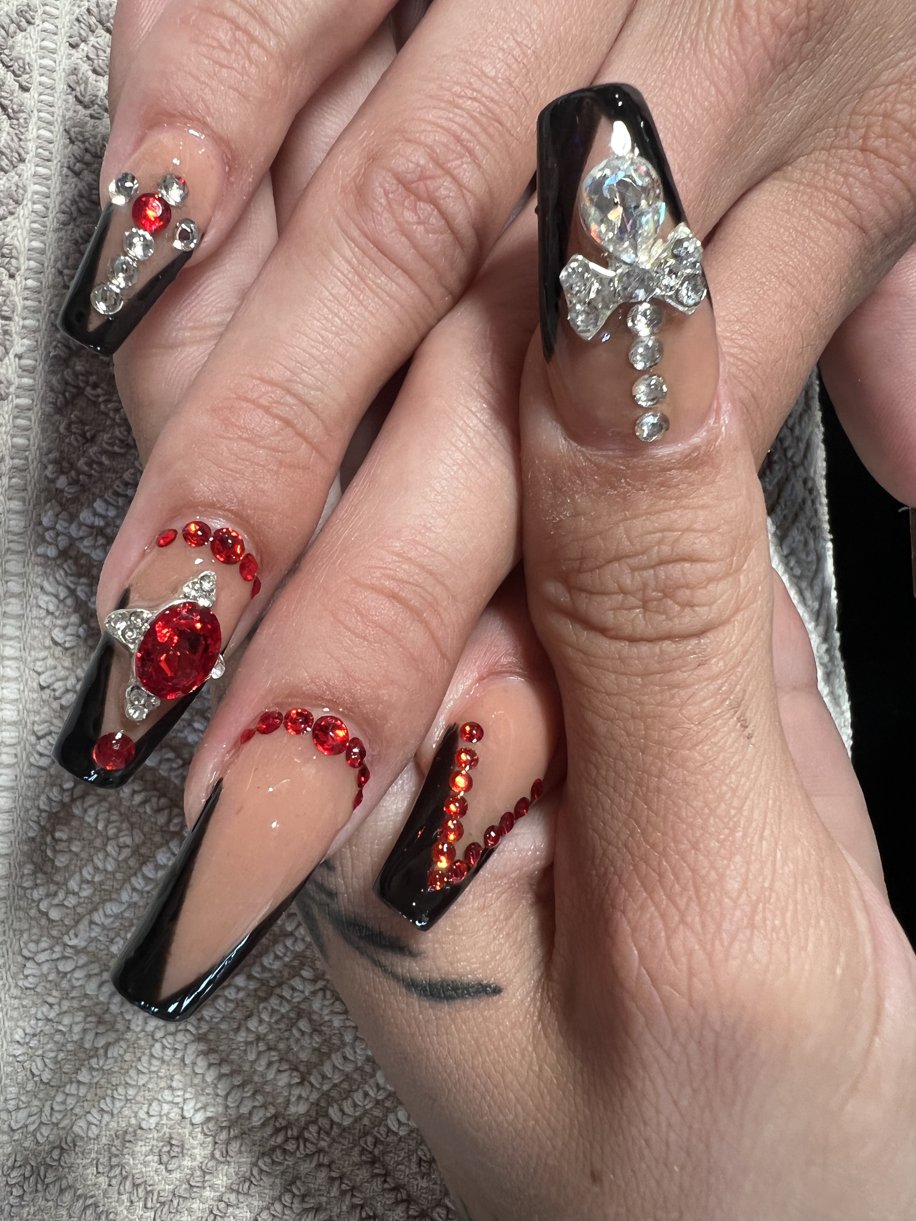 Elegant special occasion nails