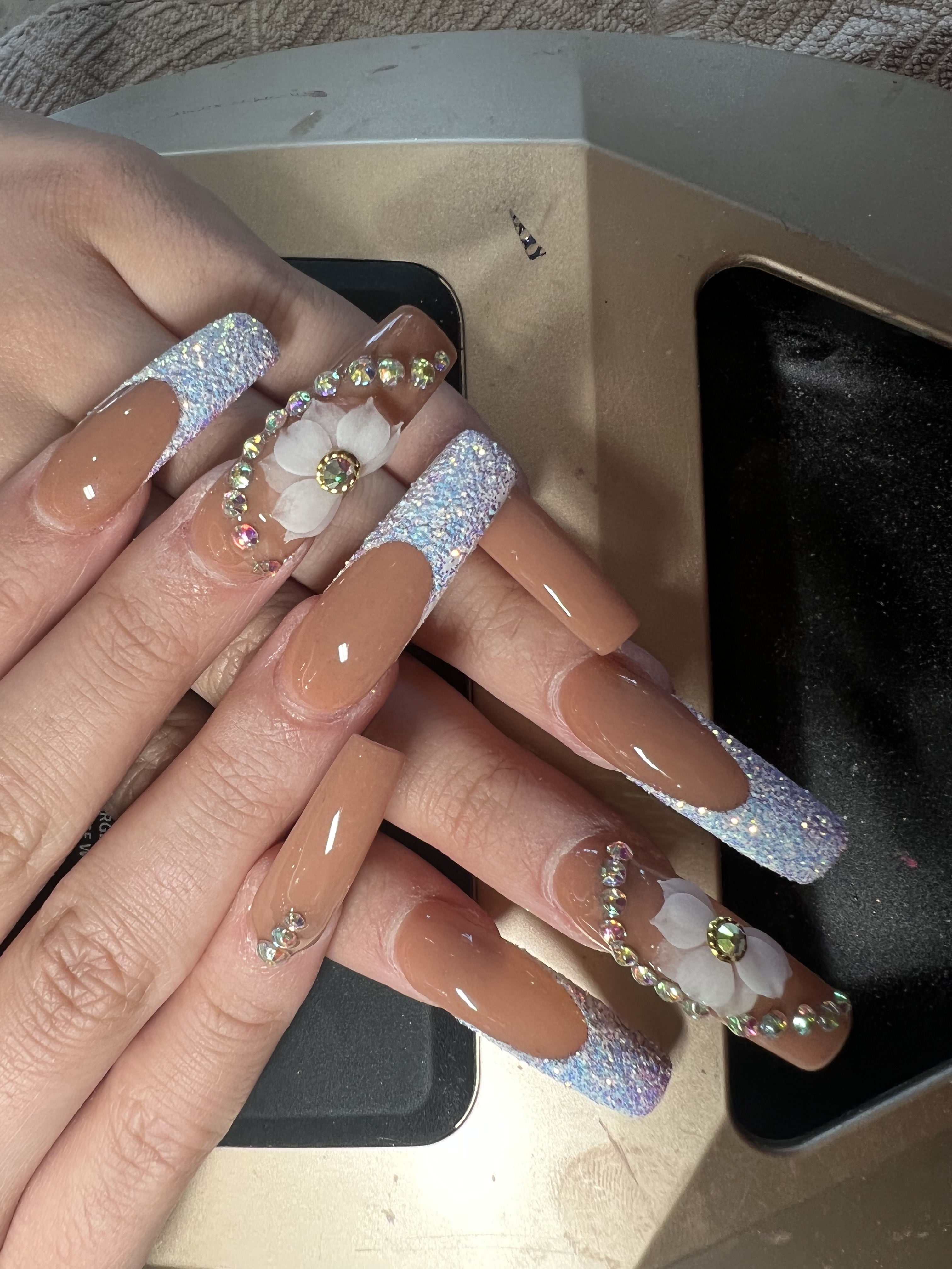 Elegant special occasion nails